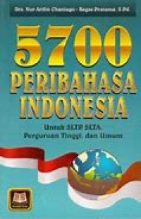 Image of 5700 Pribahasa Indonesia