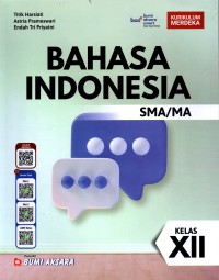 Image of Bahasa Indonesia SMA/MA Kelas XII (Kurikulum Merdeka)